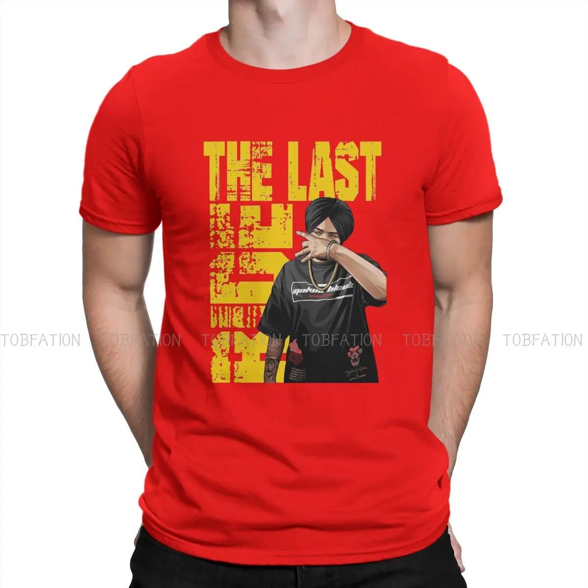 Деси Мерч Пенджабский Хипстерские Футболки Сидху Мус Вала Индийский Рэпер Мужская Харадзюку Ткань Уличная Одежда Футболка Круглый Вырез Оверсайз S