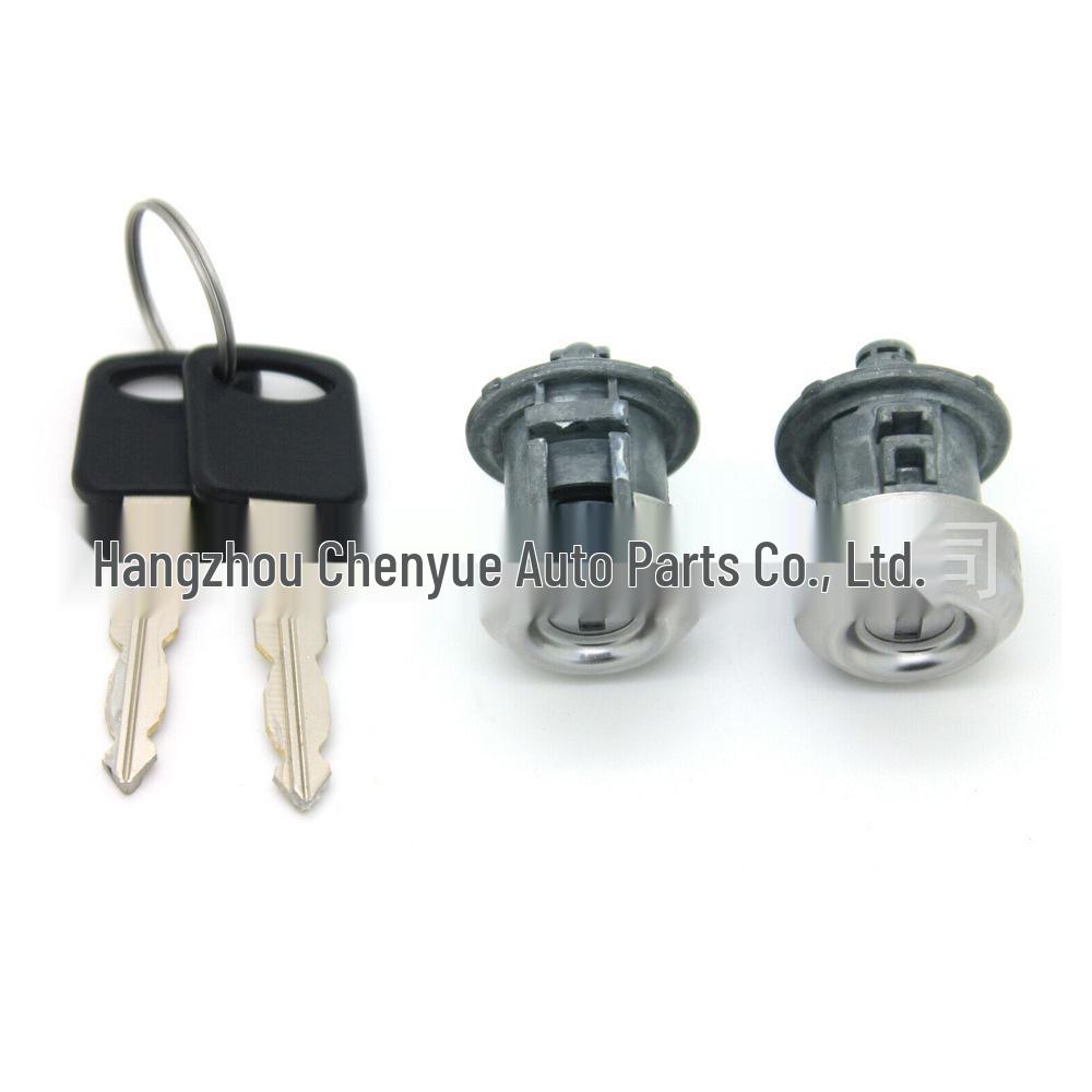 

Совместимый цилиндр замка двери с ключом для Ford F150/F250/F350 7C3Z-1521990-A LC6177 + DL5885 + 597638