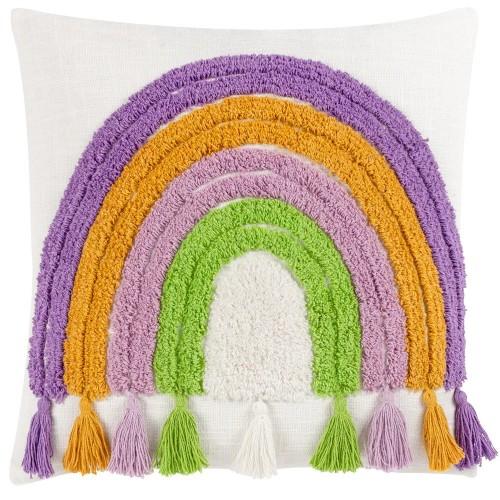 Heya Home Tassel Rainbow Cushion Cover