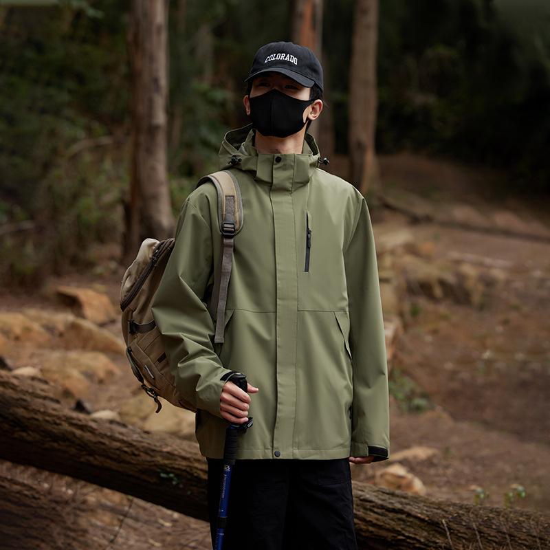 Jacket Men's Autumn New Mountain Jacket Men's and Women's Same Style Multi-Color Outdoor Windproof Mountaineering Couple Jacket Trendy