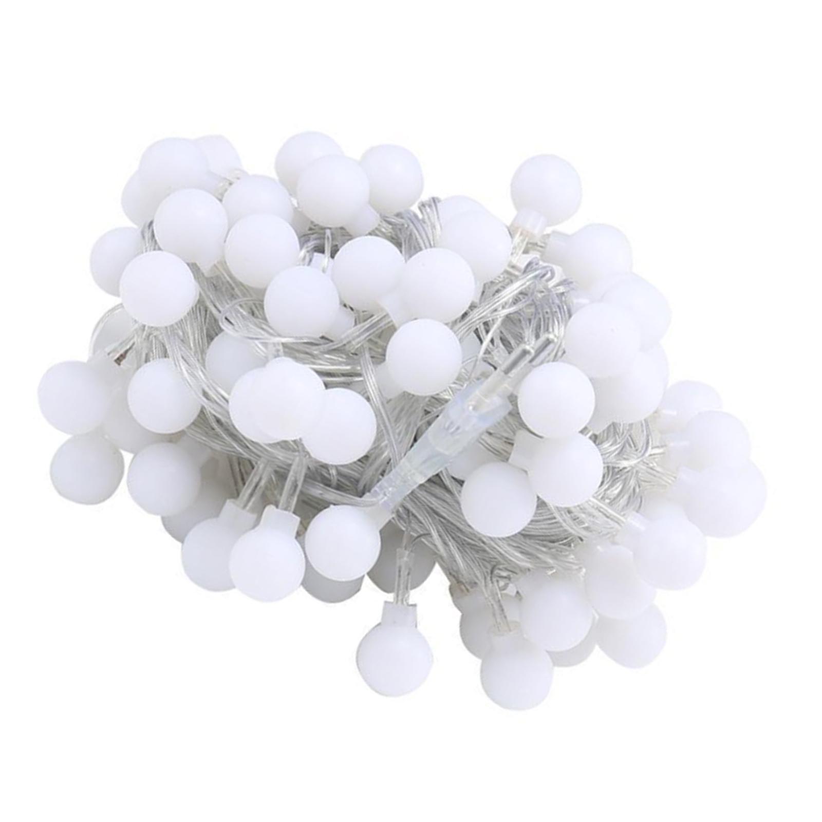 

Светодиодные гирлянды-глобусы, теплый белый свет, соединяемые, декоративные гирлянды для помещений, улицы, кемпинга USB