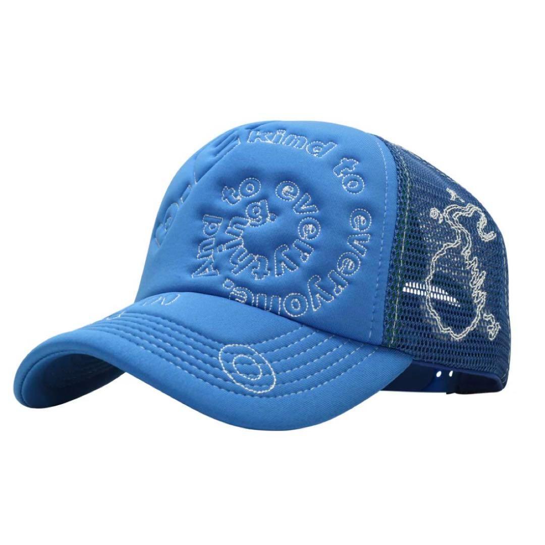 

[USED] b.Eautiful mesh cap Trucker cap blue