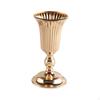Elegant Metal Table Vase for Wedding Centerpieces and Floral Decorations