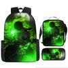 One Piece Cartoon Anime Rucksack Leichte Ergonomische Schultasche für Grundschüler Umhängetasche Federmäppchen Set