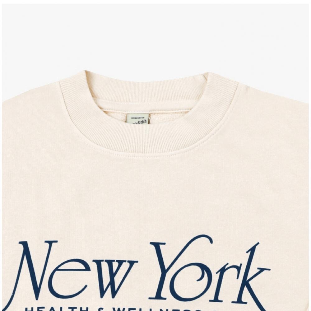 Sporty   Rich Ws067s409nc Ny 94 Public Sweatshirt
