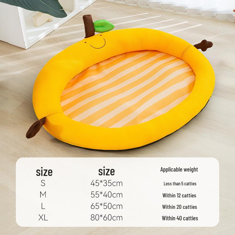 Cooling Sandwich Bib Dog House with Cool Mat for Small and Medium Dogs and Cats - Spring and Summer Pet Supplies