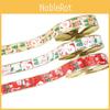 Colorful 10 Meter Christmas Santa And Snowman Ribbon For Elegant Holiday Decor