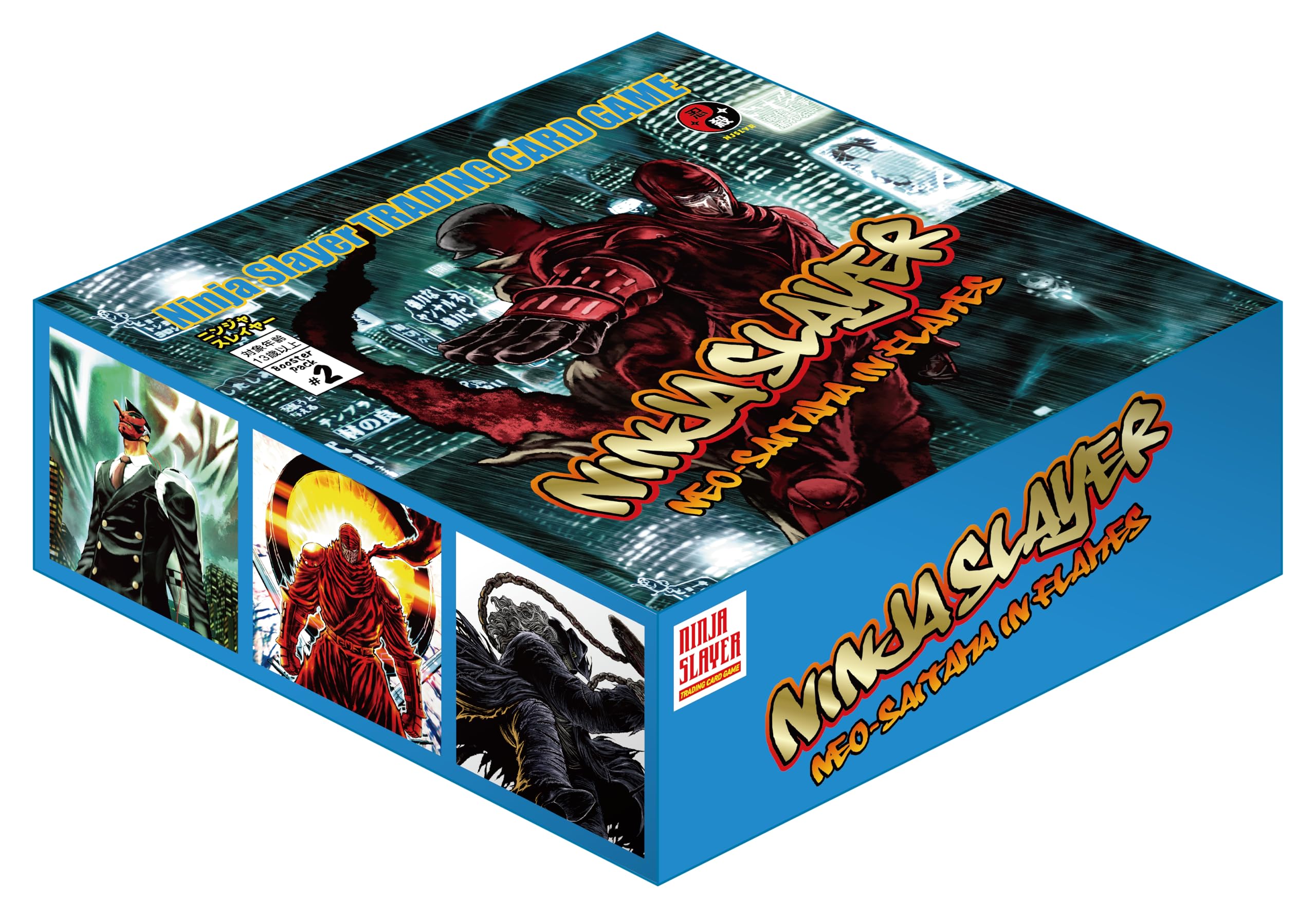 

TCG Ninja Slayer Коллекционная карточная игра Бустерный набор #2 6 коробок в коробке