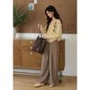 Women's Drape Wide-Leg Casual Pants