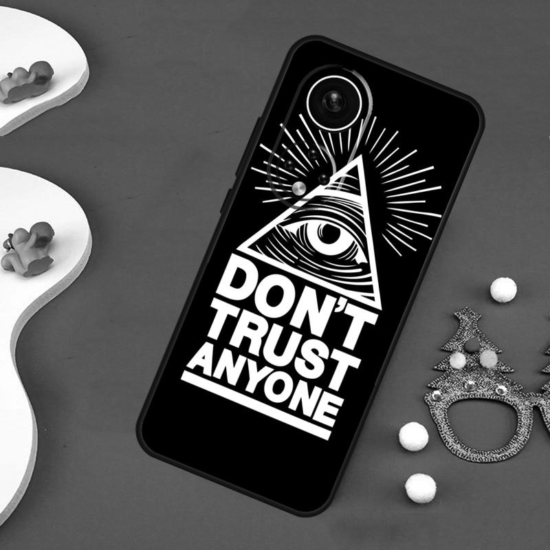 Illuminati Eye Occult Pyramid Case For Honor 200 Lite 50 70 90 X9c X9b X9a X8a X8b X7a X6a X8 X9 Magic 7 5 6 Pro Cover