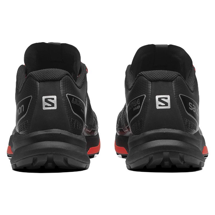 SALOMON Ultra Raid Comfortable Durable Fabric Low Top Running Shoes Unisex Sneakers Black 413167