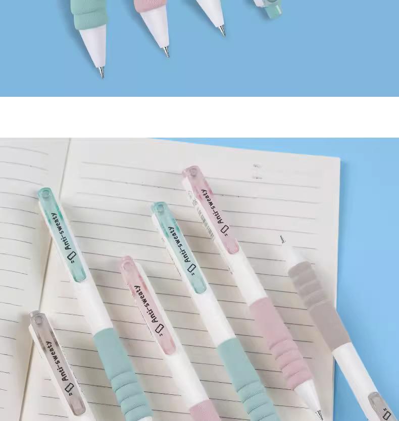 MG Quick-Dry Click Pen AGPK4701, 0.5mm, Anti-Slip, Sweat-Absorbing