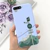 For Honor 7A Pro Case AUM-L29 Silicon Cover Cute Cartoon Soft TPU Phone Case For Huawei Honor 7A DUA-L22 Bumper on Honor7a Funda