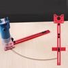 9-61cm Router Milling Groove Bracket 3 In 1 Milling Circle Positioning Ruler  Woodworking