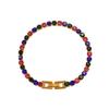 Jewelry, Jewelry Buckle, Colored Zircon, Contrasting Color Design, Jewelry, Light Luxury Diamond-Encrusted, Simple Titanium Steel Bracelet.