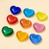Crystal Heart Stones Heart Shaped Cat Eye Stones Portable Decorative Home Ornament Elegant Desk Decor For Meditation Relaxing
