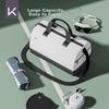 Keep Swimming Storage Bag, Travel Fitness Bag, Waterproof Sports Bag, Training Toiletry Bag, White-Black