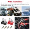 M6 M8 M10 Bus Bar 12V Terminal Block Studs BusBar 12V 5/16" 1/4" Negative Heavy Duty Power Distribution Stud for Truck RV Boat
