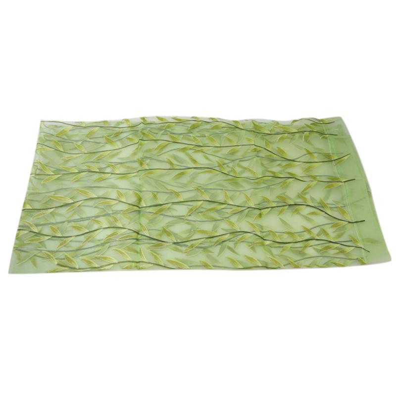 1PC Elegant Modern Tulle Curtains For Living Room Bedroom Kitchen  Modern Tulip Window Screen For Window Decoration Supplies