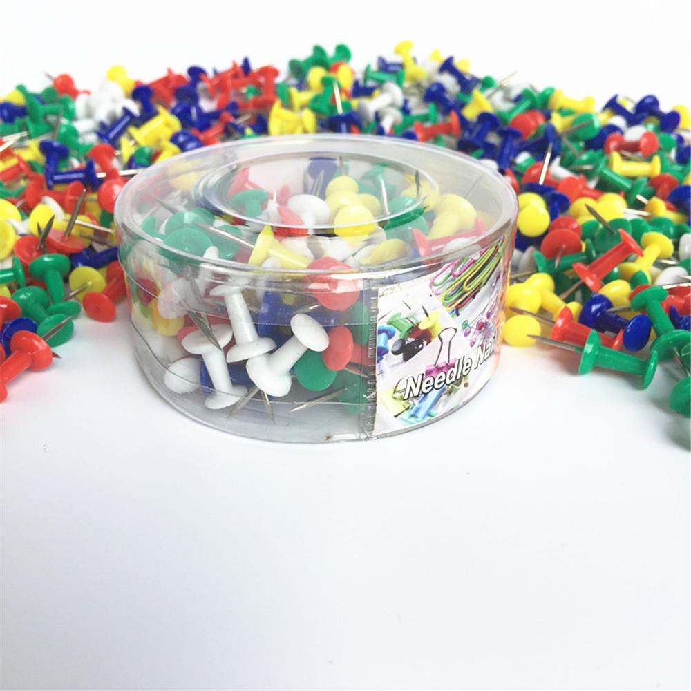 

Large Boxed Drawing Pushpins & Flat Head Message Board Nails