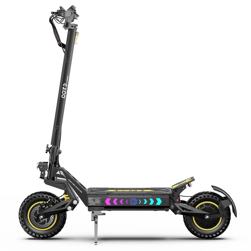 Trotinetă Electrică OOTD T10 Pro 11" Motor 1300Wx2 Afișaj LCD 52V 23.4AH Trotinetă Electrică cu Suspensie Completă Pentru Adult Greutate Maximă 150Kg