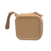 Multi-Purpose Soft Silicone Zipper Pouch Portable Mini Coin Purse With Wrist Strap Waterproof Earphone Lipstick Storage Bag