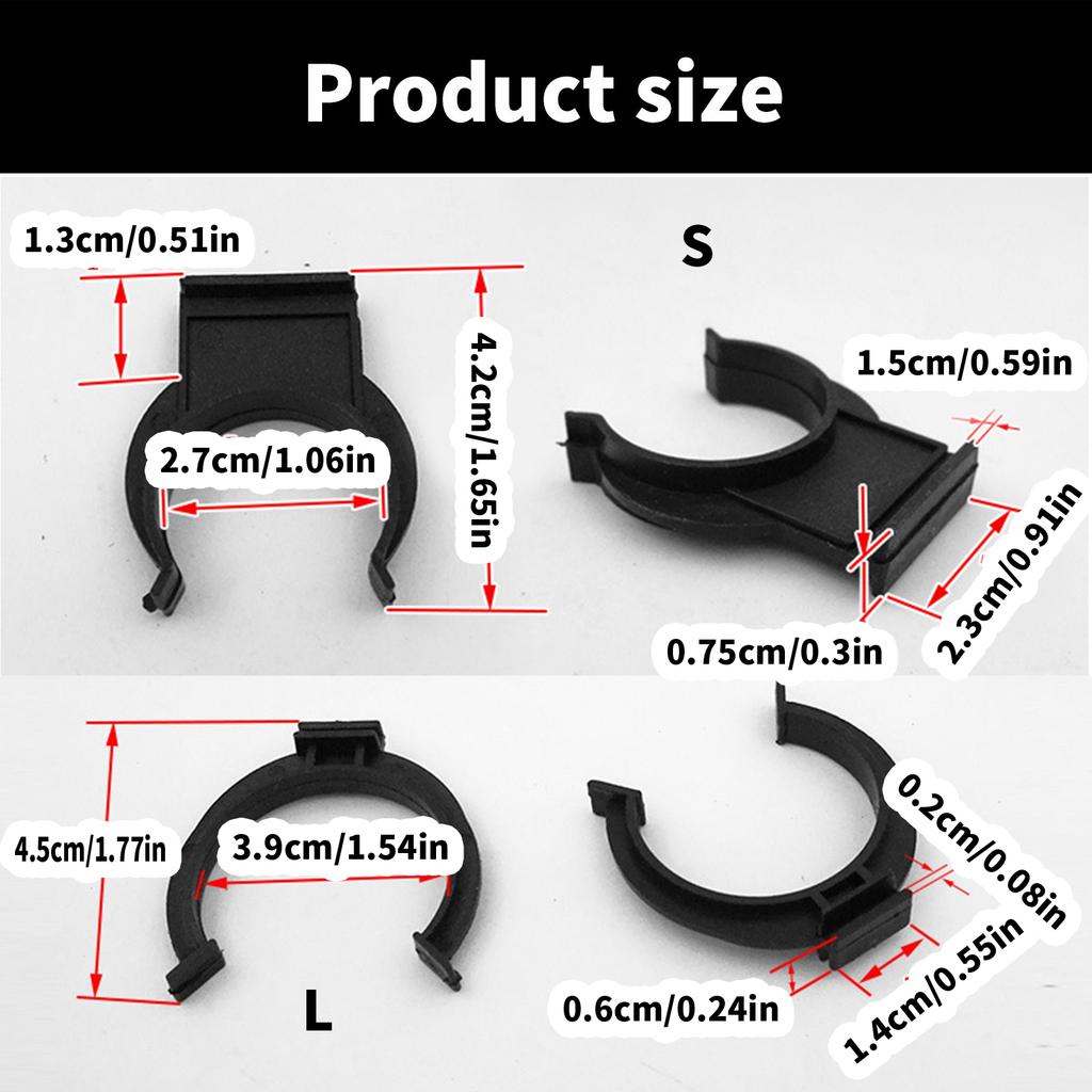 100pcs Kitchen Plinth Clips Plastic Kitchen Kickboard Clips & Brackets Stable Foundation Clip for Secure Kickboard Setup