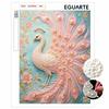 5D Pearl Kit Peacock Floral Design DIY Enamel Art for Living Room Bedroom Wall Decoration Handmade Gift