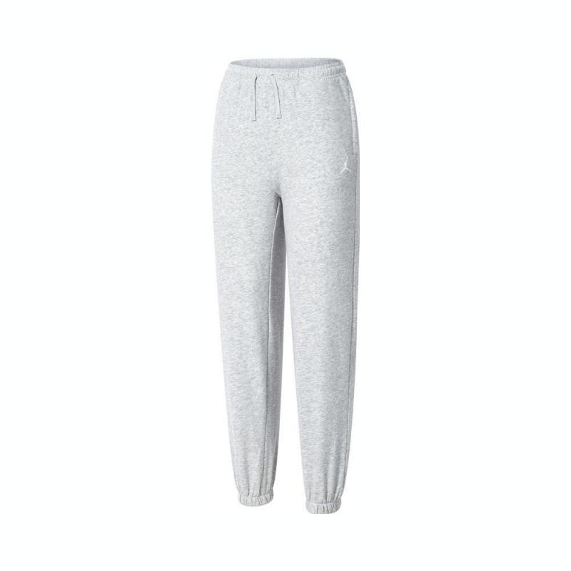 Jordan Long Pants Fashionable Versatile Knitted Kids Bottoms Gray HQ7164-012