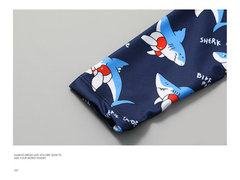 2024 Kinder Schnelltrocknender Badeanzug Set: Langärmiger Sonnenschutz, geteiltes Design für Mädchen & Jungen