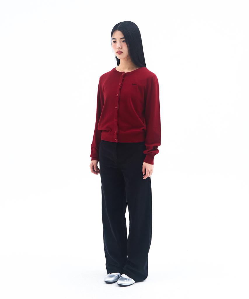 AMES-WORLDWIDE Corduroy Easy Pants Black