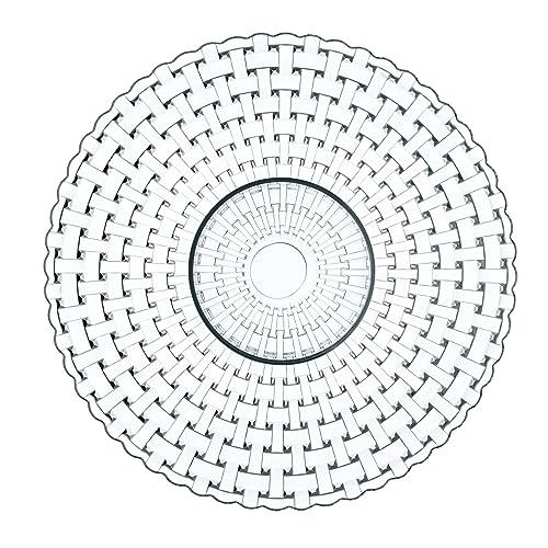 Nachtmann Clear 32cm Cake Stand with Bossa Nova Cake Plate/Chip and Dip 77809
