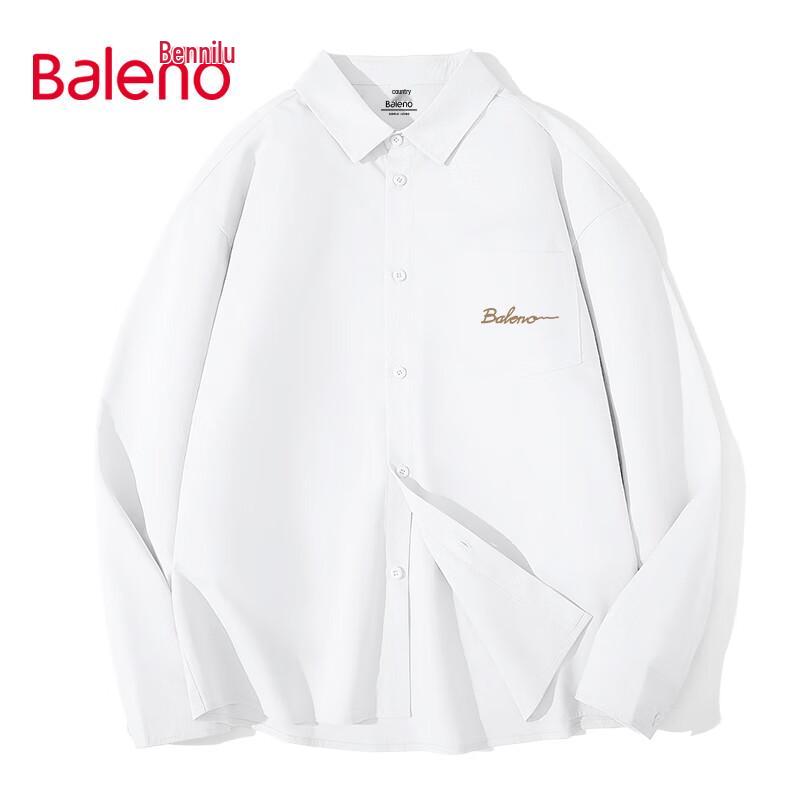 Baleno Men's American Style Printed Long Sleeve Casual Shirt