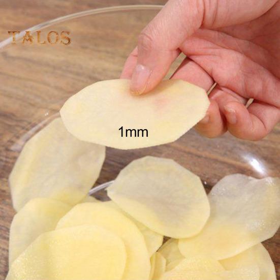 Picador de Repollo Manual Cortador de Alimentos Verduras Rallador Acero Inoxidable Utensilio de Cocina para Ensaladas Patata Pepino Zanahorias Queso Cebolla