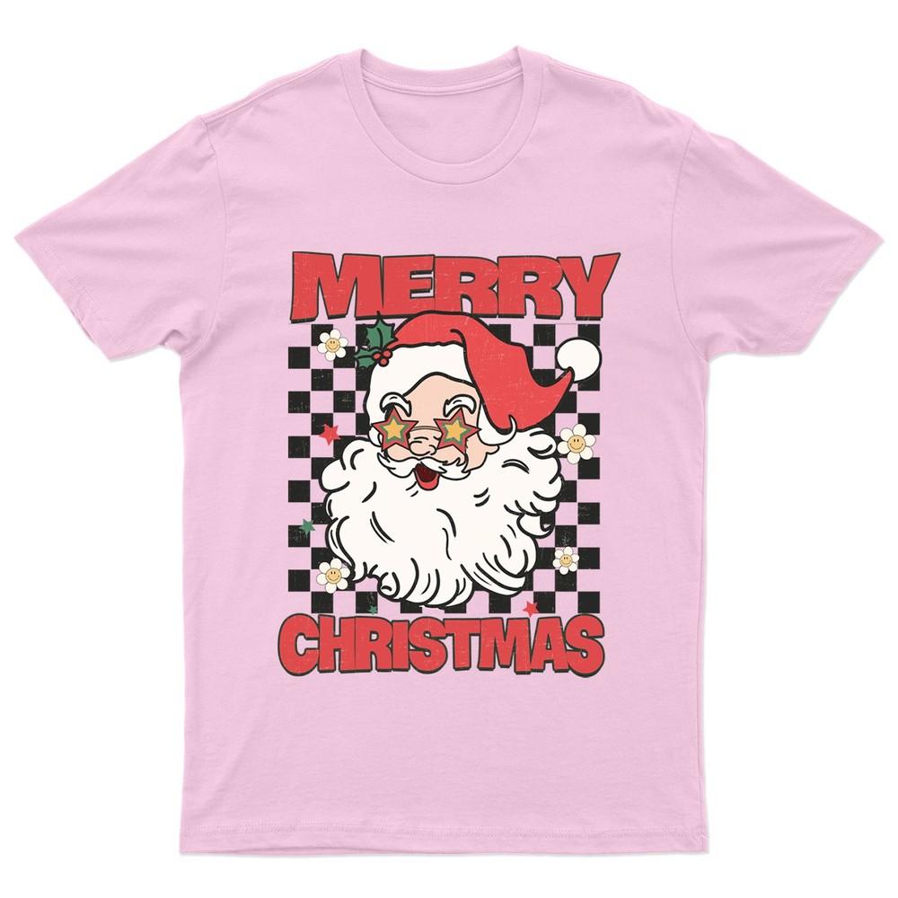 Merry Christmas Santa Claus TShirt Unisex Gift Retro Seasonal Funny Xmas a