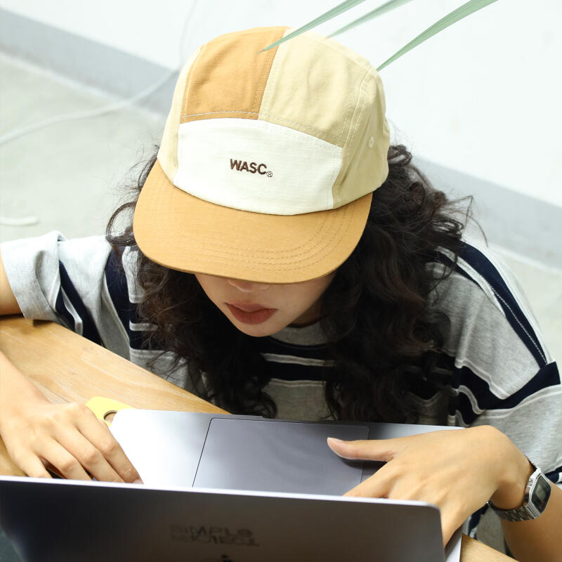 WASC Original Logo Camp Cap C1 Brown C3 Brown