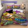 3pcs Ninja Turtles Duvet Cover Set,  Includes 1 Duvet Cover and 1/2 Pillowcases (No Insert) yy251104208