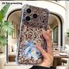 Phone Case: 2D Flat Design, Suitable for iPhone 18 17 16 15 14 13 Pro, Transparent Four-corner Protective Case, Crystal Girl, Christmas and Halloween