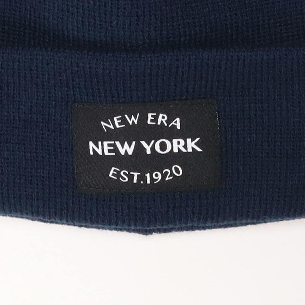 New Era Knit Free Size Cap, Cuff, Navy,