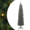 Artificial Christmas Tree with 300 LEDs and Stand Green 180 Cm