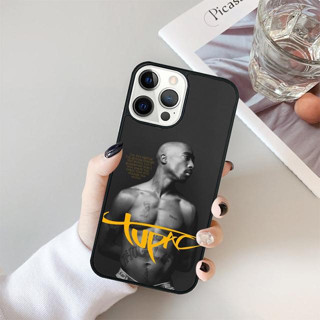 Tupac 2pac Phone Case Cover For iPhone 17 Air 16 15 14 13 11 12 Pro Max Max Plus Back Cover