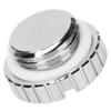 Water Stop Plug Black Silver G1 4 Thread Plug Fitting with O Ring for Computer Water Cool SystemSilver