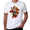 Day Of The Dead Sugar Skull With Flower Tshirt Trend Art Print Tshirt