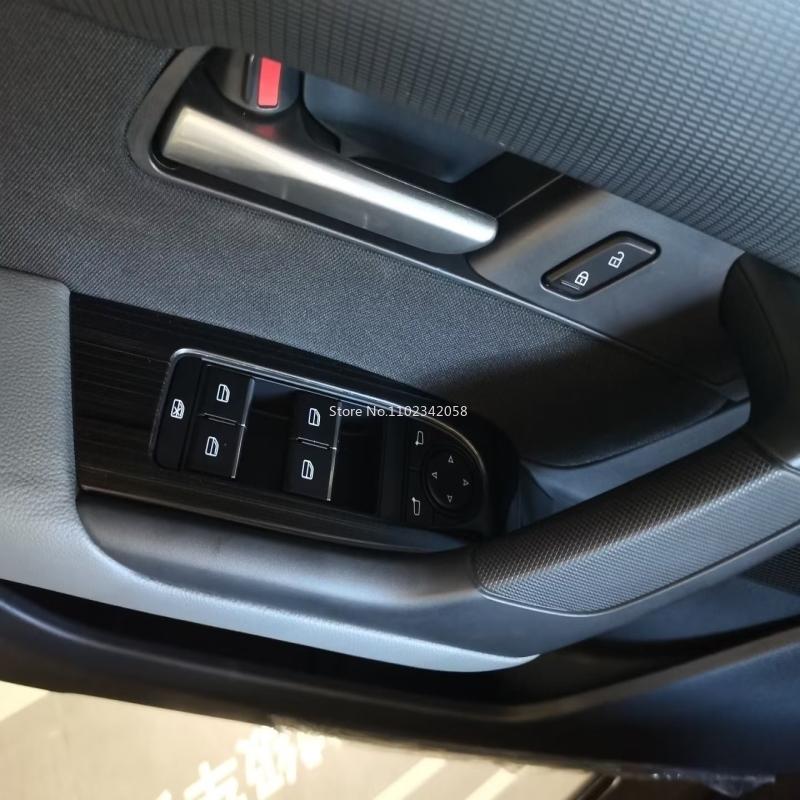 For Mazda CX-50 CX 50  2024 ABS Inner Car Door Armrest Window Lift Button Switch Cover Glass Control Panle Cover Accessories