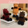 Lightning Horse Printing Plush Toy Animal Stuffed Doll Decoration Gift 28cm