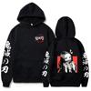 Japanese Animation Kamado Tanjirou Men's Hoodie Autumn Sweatshirt Men Womnen Fashion Design Pullover Men's Fleece Hoodies