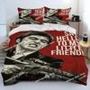 3D Movie Scarface Tony Bedding Set Duvet Cover Full Queen King Size Pillowcase Bed Print Bed Set Aldult Kid Bedroom Single Twin