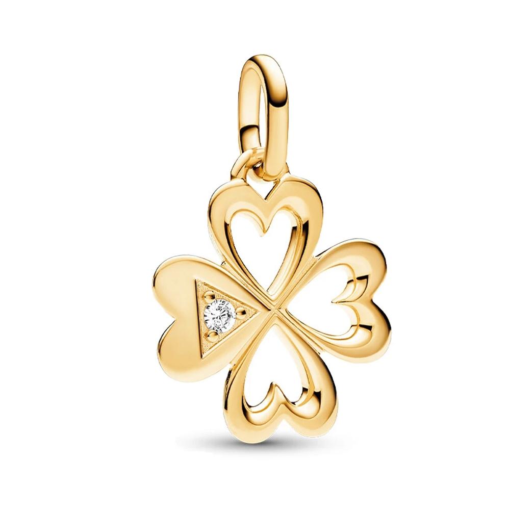 New Copper Pentagram Sun Clover Me Series Accessories Mini Pendant Is Suitable For Original Me Charm Bracelets And Necklaces