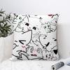 B-Boykisser Silly Cat Cute Pillow Case Plush Fabric Soft Pillowcase Double Sided Print Sofa Cushion Cover Throw Pillow Cover