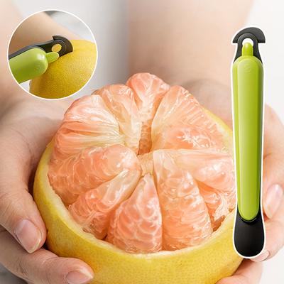 Sbuccia Arance Pelapatate Arancione Dispositivo Coltello per Sbucciare Multifunzionale Taglia Pompelmo Limone Arancia Strumenti da Cucina per Frutta Verdura